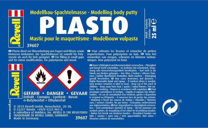 Produktbild Revell Plasto Spachtelmasse