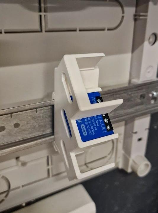 Produktbild Light Solutions DIN-Schienenadapter für Shelly Mini - Für 3 Geräte