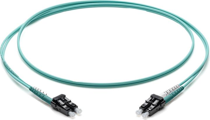 Produktbild Corning LWL-Patchkabel LC/LC OM3 50/125,1m,türkis F050502T2Z20001M (CAT3, 1 m)