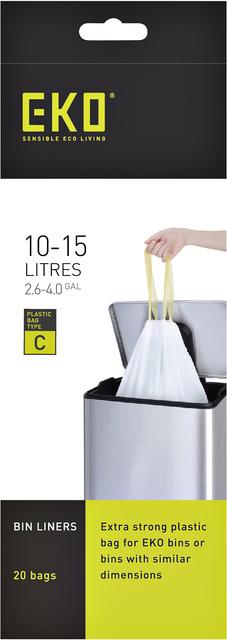 Immagine prodotto EKO Sacchetto per rifiuti 10-15 LT tipo C (20 x, 15 l)