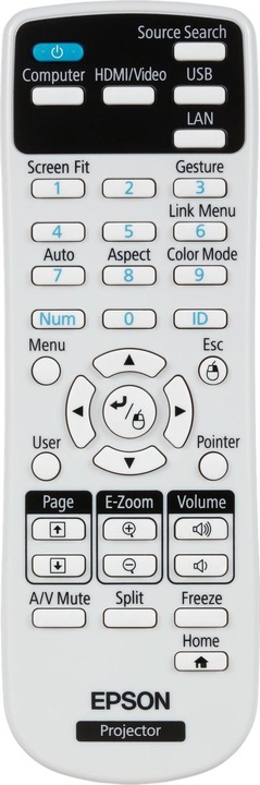 Image du produit Epson Eb-2250u (WUXGA, 5000 lm, 1.38 - 2.28:1)