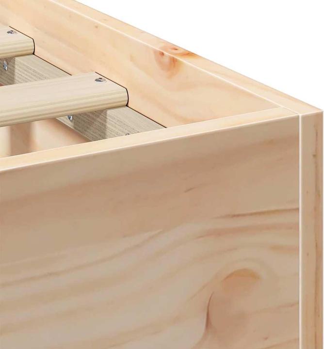 Actual product image vidaXL Bettgestell (180 x 200 cm)