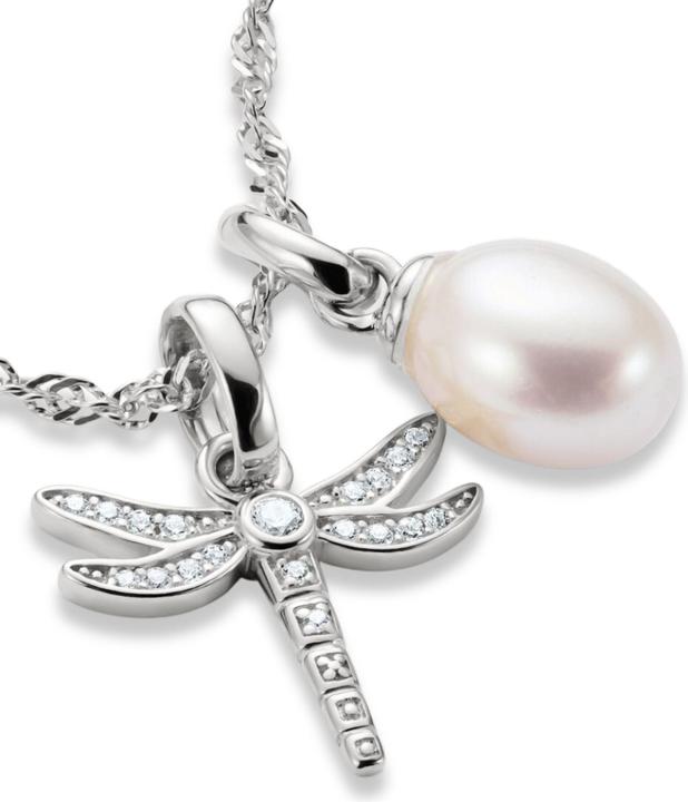 Produktbild Thomas Sabo Charm-Anhänger Libelle mit Steinen Connect Silber (Sterling Silber)