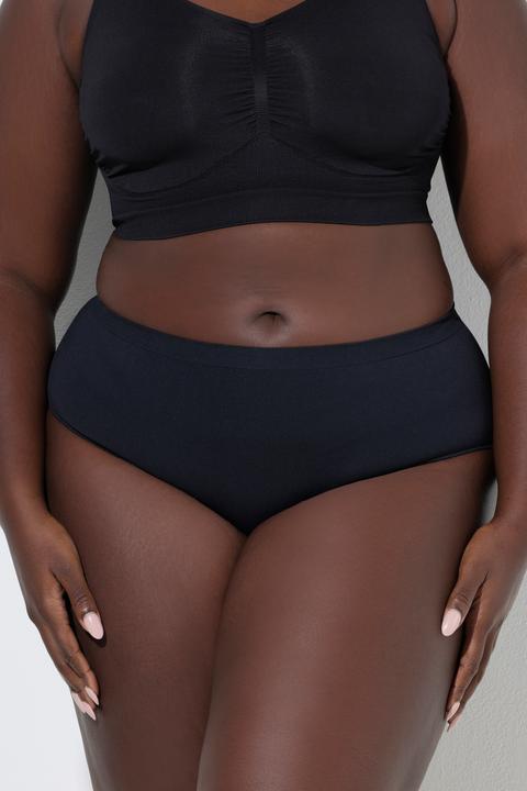 Produktbild Ulla Popken Midislips, 2er-Pack, nahtlos (50, 2er Pack)