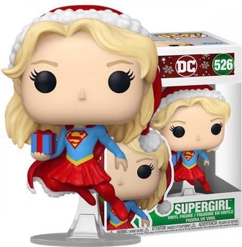 Actual product image Funko DC Comics POP! Heroes Vinyl Figure Holiday '24- Supergirl 9 cm