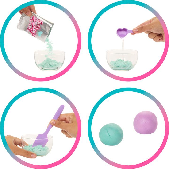 Produktbild Barbie Party Unboxed Haustier Geburtstag Serie - blaues Kleid