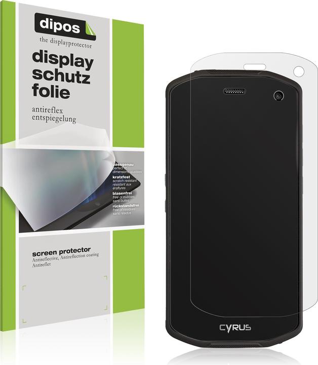 Image du produit Dipos Film de Protection d’écran Anti-reflet pour Cyrus CS28 Hipster Rev.2 (1 pcs, Cyrus CS 28 Hipster)