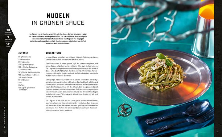 Actual product image Das inoffizielle Kochbuch für Panem-Fans (German, Tom Grimm, 2023)