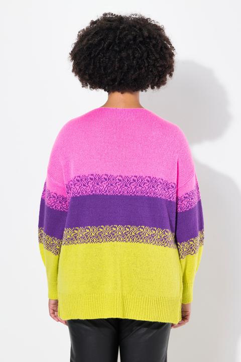 Produktbild Angel of Style Pullover, oversized, Colorbocking, Seitenschlitze (58)