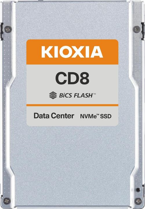 Productafbeelding Kioxia CD8-V 2,5" 3,2 TB PCI Express 4.0 BiCS FLASH TLC NVMe (3200 GB, 2.5")