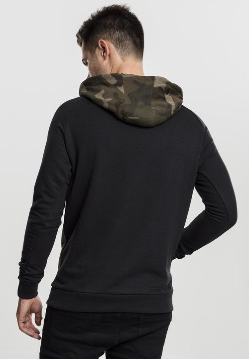 Produktbild Urban Classics Camo Contrast Raglan Hoody (M)