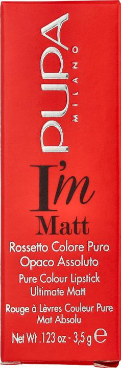 Actual product image Pupa Milano I'm Matt Velvet Ruby 072 3.5 g (072 Velvet Ruby)