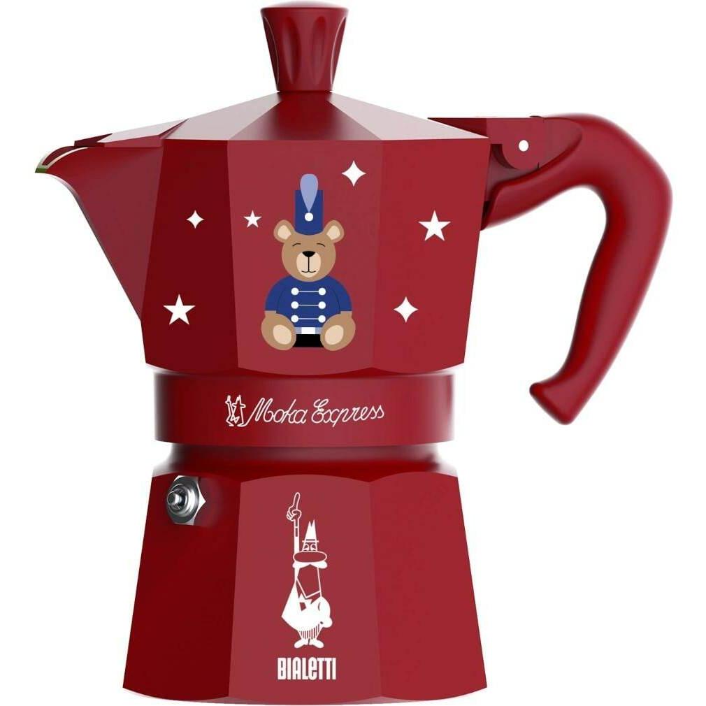 Bialetti Rosso Moka Express, Caffettiera Moka,