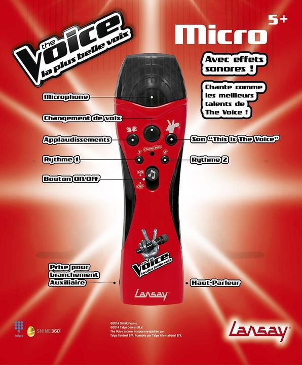 Actual product image Lansay Micro The Voice (Fr)