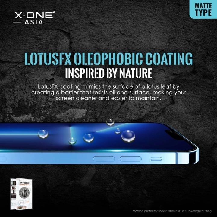 X-One Protector LCD Extreme Shock Eliminator 4th gen. Matowe - do iPhone 14 Pro Max/15 Plus (Apple iPhone 14 Pro Max, Apple iPhone 15 Plus)