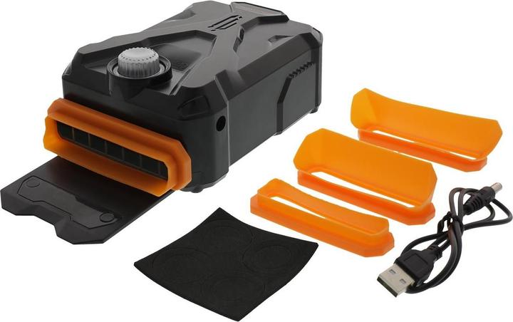 Produktbild Deltaco Luftkühler Laptop-Kühler Fan (2000-3500 U/min, 17,35 CFM, 15-25 dB) (1x)