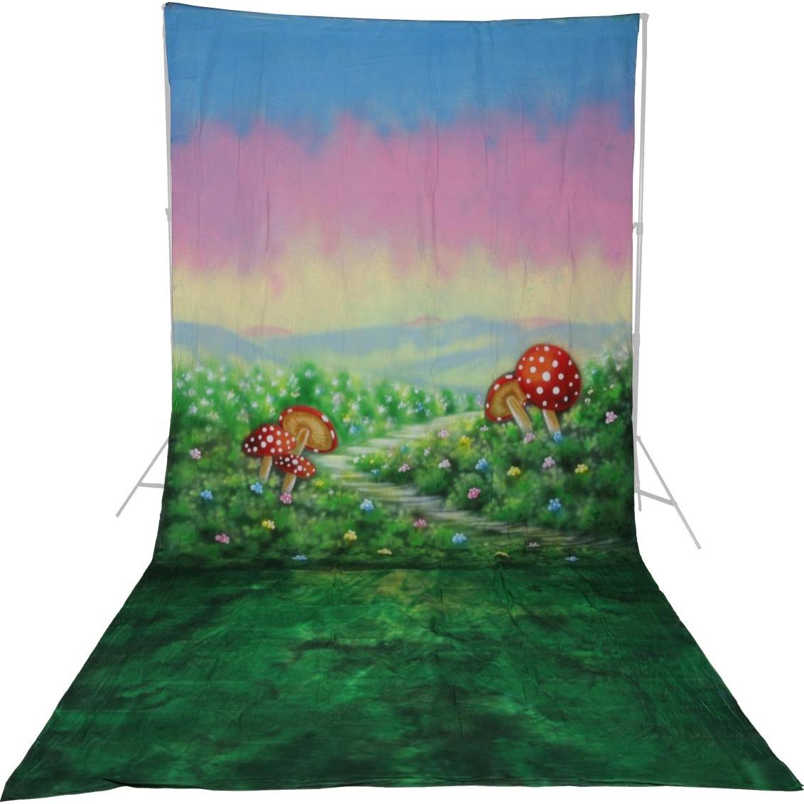 Thumbnail - Walimex pro pro Motiv-Stoffhintergrund 'Alice' (300 cm, 600 cm), Hintergrundsystem, Mehrfarbig