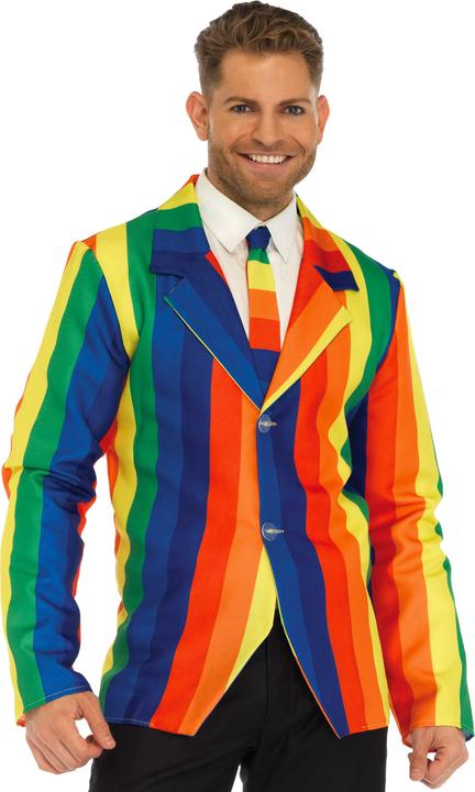 Produktbild Leg Avenue Blazer + Krawatte Regenbogen S (S)