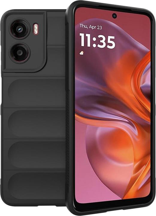 Actual product image Techsuit - Magic Shield - Motorola Moto G05 / E15 - Black (Motorola Moto G15, Motorola Moto G5)