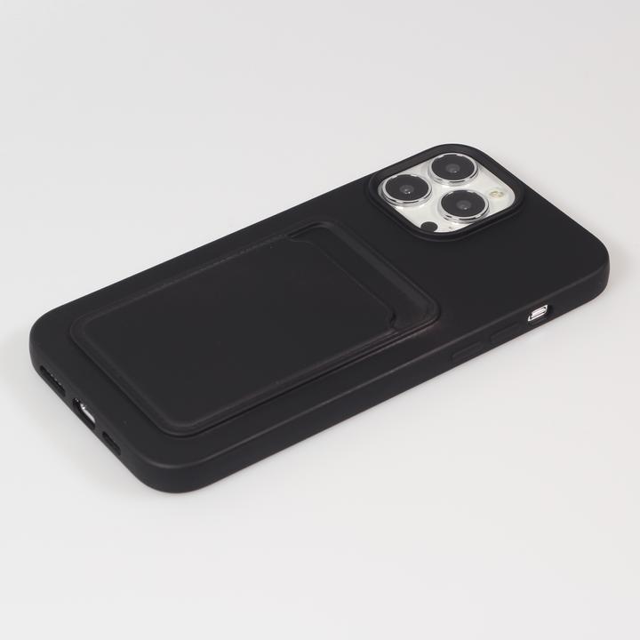 Actual product image PhoneLook Coque Soft Touch Porte-carte (Apple iPhone 13 Pro Max)