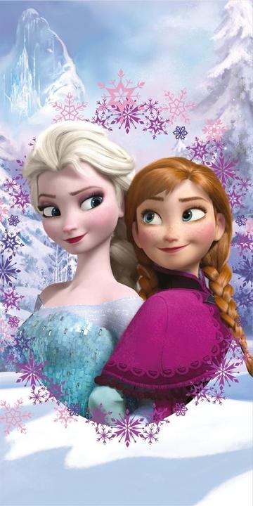 Produktbild Tinisu Frozen Disney Handtuch Baumwolle Strand Badetuch 70x140cm (70 x 140 cm)