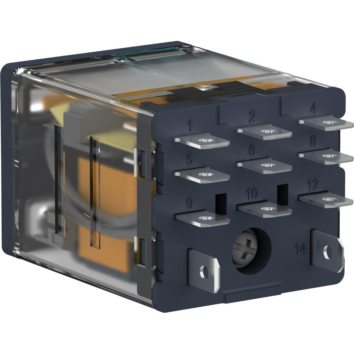 Thumbnail - 10x Schneider Electric Leistungsrelais RPM, 3 W, 15 A, 12 VDC, RPM32JD, Relais