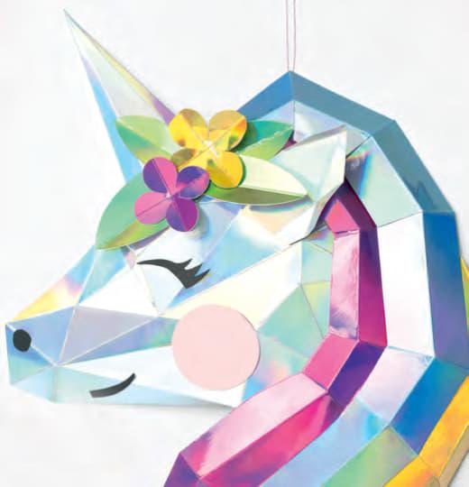 Actual product image Folia Carta a motivi carta preferita Rainbow iridescente (120 g/m², 12 x)