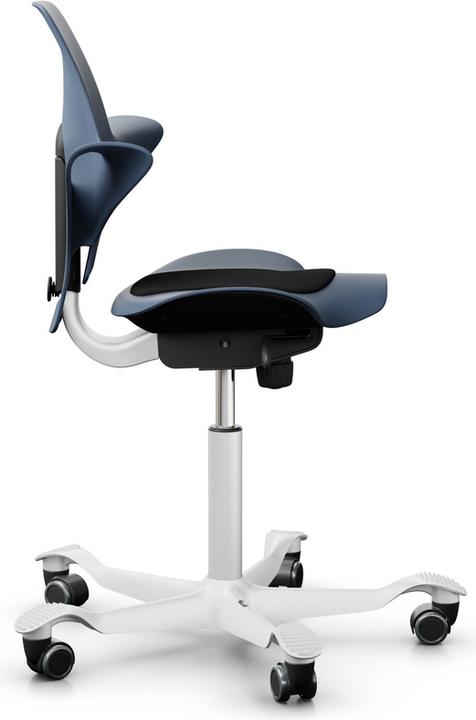 Image du produit HAG Chaise de bureau Capisco 8010 PULS8010 bleu/blanc