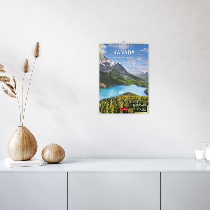 Produktbild Harenberg Kanada Wochenplaner 2026 - Eine Reise in 53 Bildern