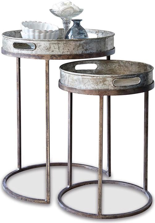 Actual product image Loberon Side table 2Er Set Saint Mark (34 x 34 x 50 cm)