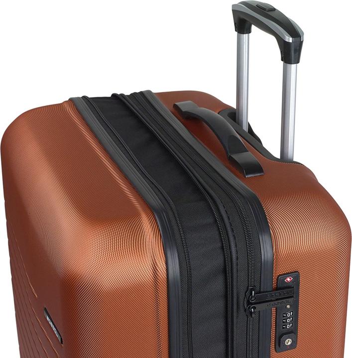 Immagine prodotto Gabol Set di valigie Escape a 4 ruote 3 pezzi con piega elastica (220 l)