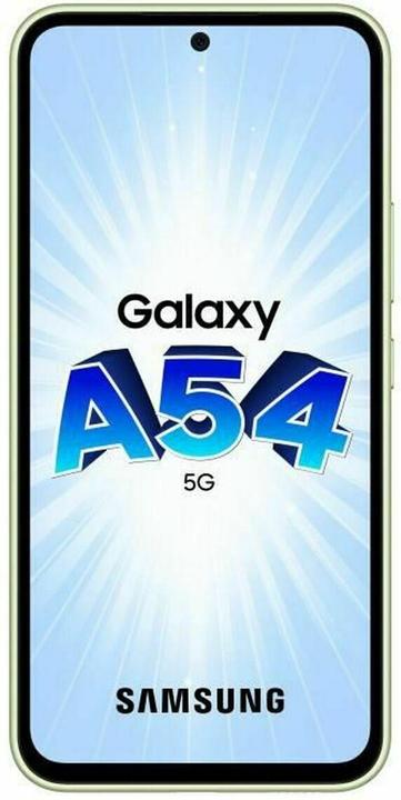Produktbild Samsung Galaxy A54 5G (128 GB, Awesome Lime, 6.40", Hybrid Dual SIM, 5G)