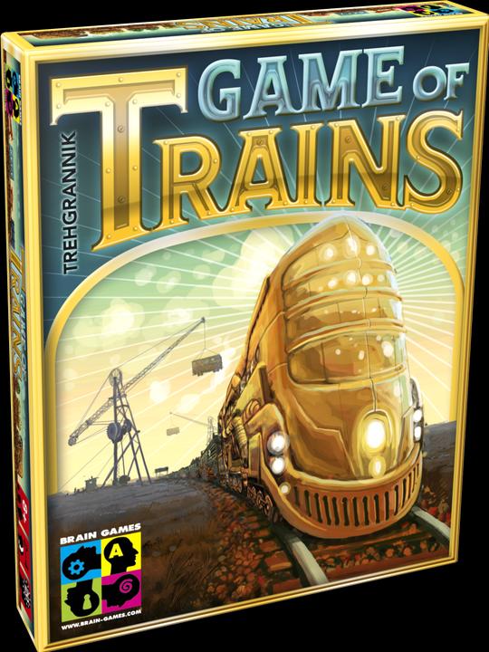 Image du produit Brain Games Jeu De Société Jeu De Trains (Anglais)