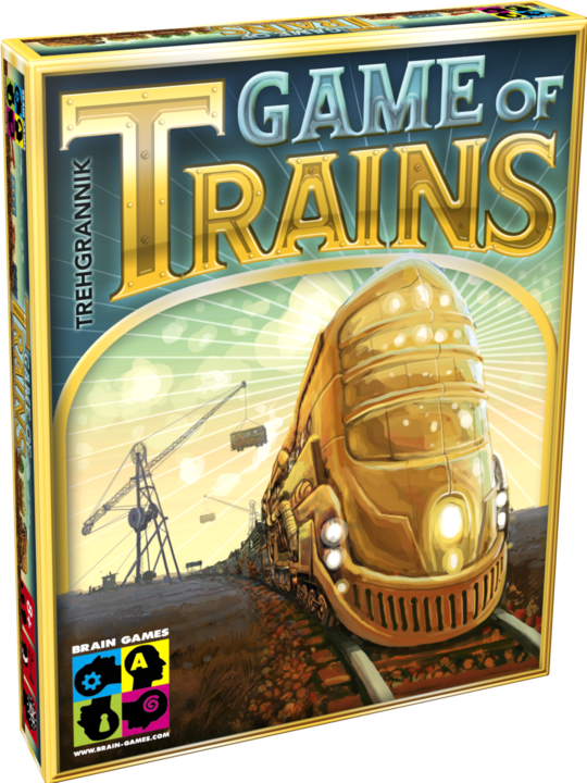 Image du produit Brain Games Jeu De Société Jeu De Trains (Anglais)