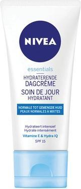 Actual product image NIVEA Essentials Moisturizing Normal To Combination Skin Spf 15 - 50ml (Suntan cream, SPF 15, 50 ml)