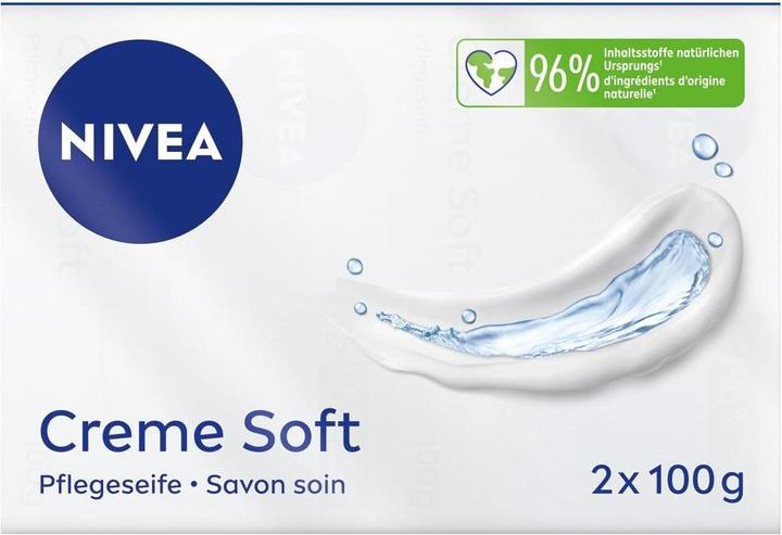 Actual product image NIVEA Creme Soft Stückseife DUO (Hard soap, 200 g)