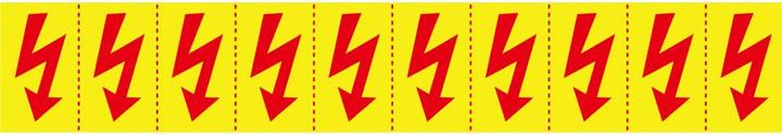 Actual product image Elbro Lightning warning sticker