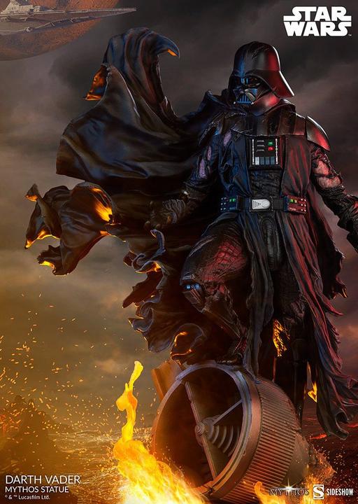 Actual product image Sideshow Star Wars myth of Darth Vader