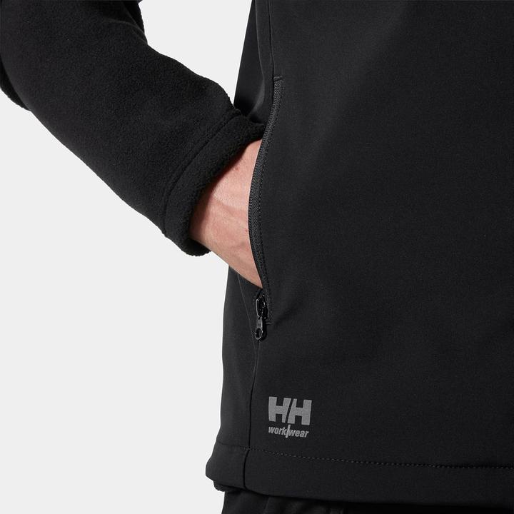 Produktbild Helly Hansen Workwear Manchester Softshellweste schwarz 5XL (5XL)