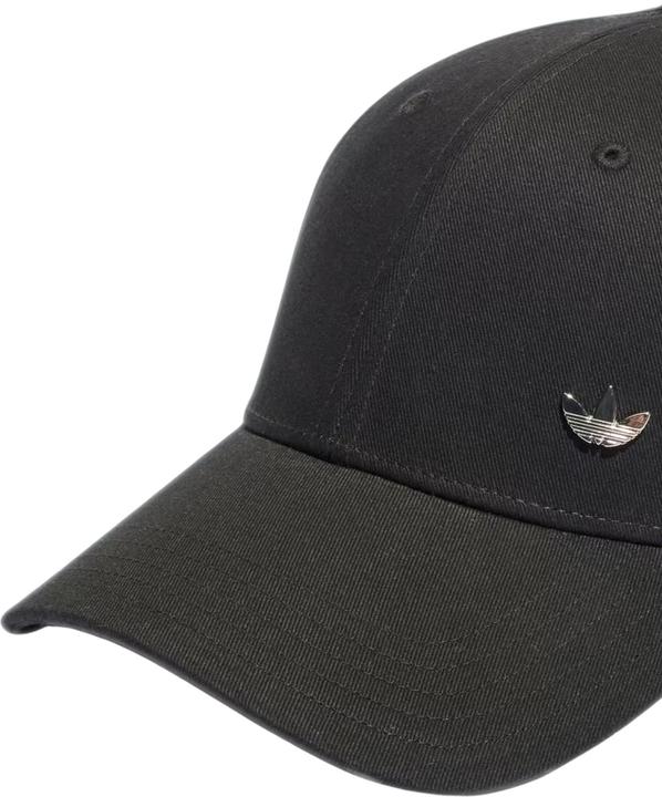 Produktbild Adidas Schwarze Baseballkappe mit Metallic Trefoil