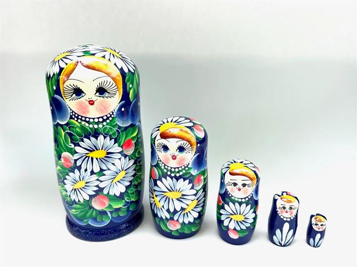 Produktbild Babuschka blau 5 Stück