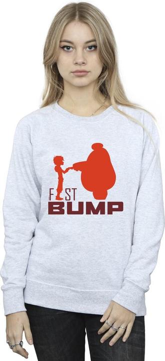 Immagine prodotto Disney Big Hero 6 Baymax Fist Bump Cutout Felpa Donna (XXL)