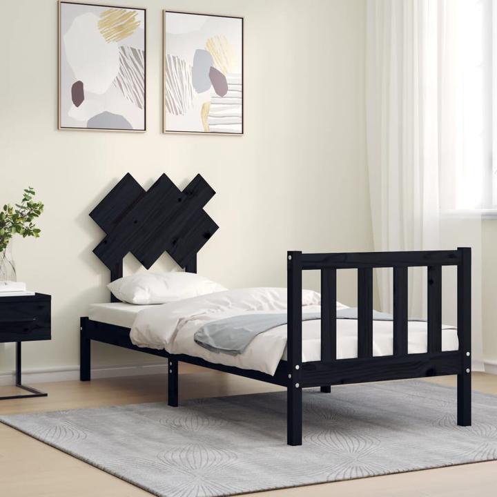 Actual product image vidaXL Bettgestell (75 x 190 cm)