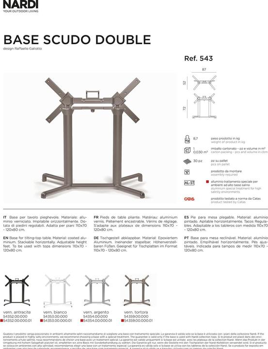 Produktbild Nardi Scudo Double