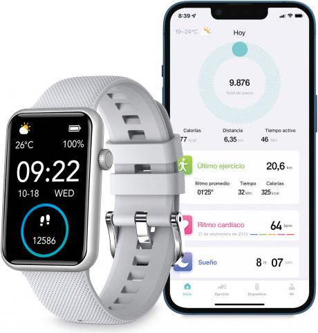 Image du produit KSIX Tube Smartwatch Gris (46.20 mm)