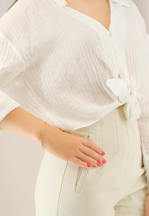 Actual product image Muau King's chain (19 cm, 750/18K yellow gold)