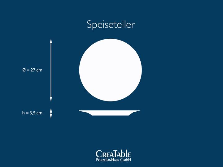 Actual product image CreaTable Nature Collection (6 x, 27 cm)