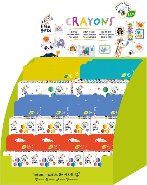 Actual product image Avenir Range Spiral Wax Crayons