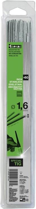 Actual product image Toparc 087262 TIG welding rods stainless steel 316L