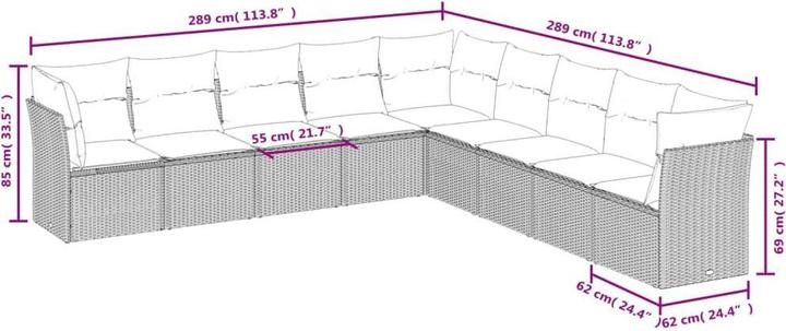 Produktbild vidaXL Hana